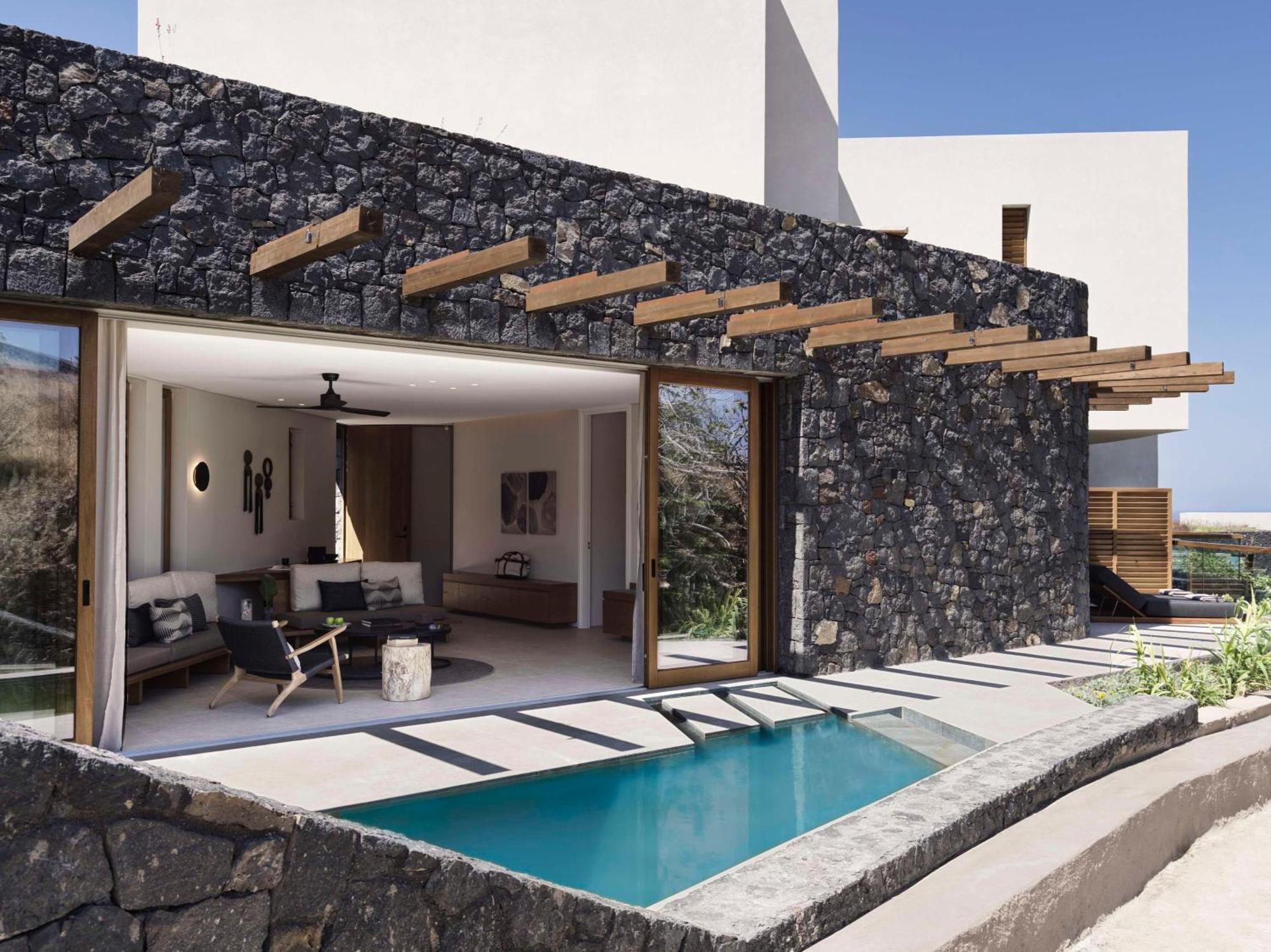 Magma Resort Santorini, In The Unbound Collection By Hyatt Vourvoulos Bagian luar foto