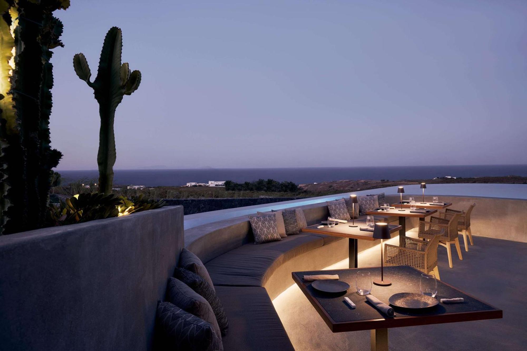 Magma Resort Santorini, In The Unbound Collection By Hyatt Vourvoulos Bagian luar foto