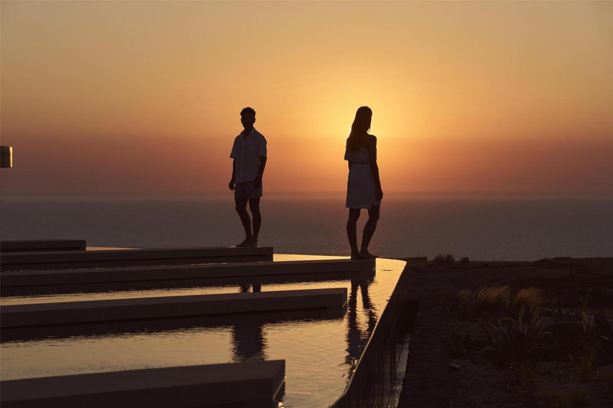 Magma Resort Santorini, In The Unbound Collection By Hyatt Vourvoulos Bagian luar foto